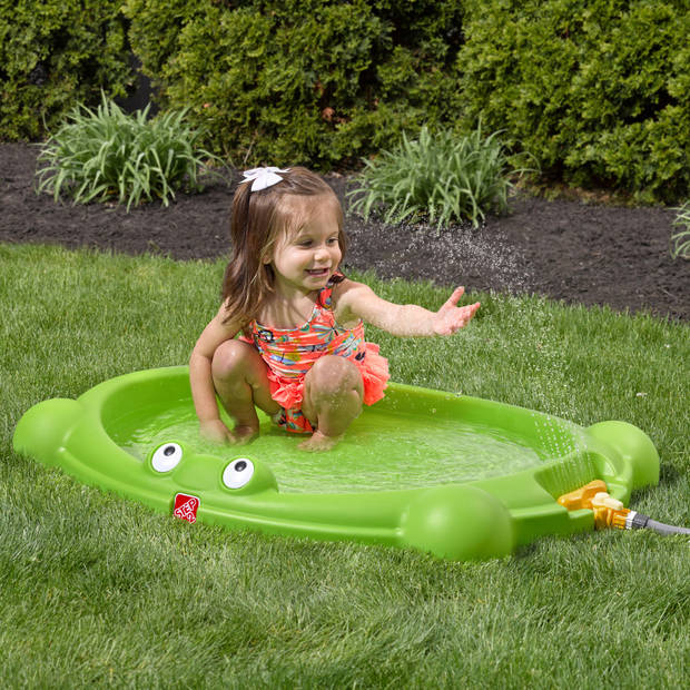 Step2 Water Bug Splash Pad waterbadje met sproeier in groen Waterspeelgoed voor kinderen