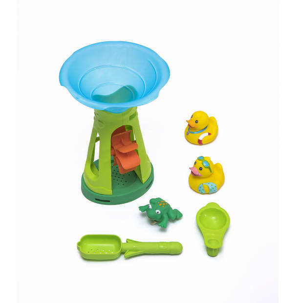 Step2 Watertafel Duck Dive Blauw met 6-delig accessoireset Waterspeelgoed voor kind