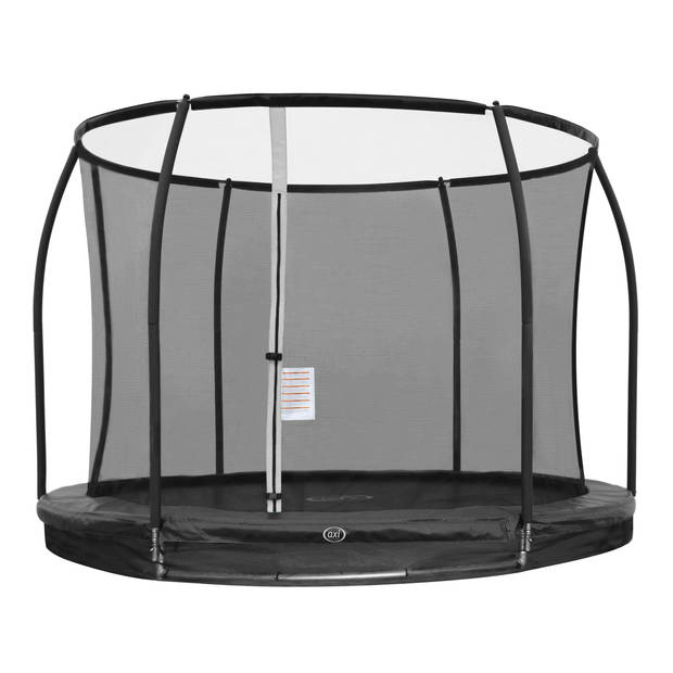 AXI Boston Trampoline met veiligheidsnet Ø 305 cm Zwart Inground & Onground op palen