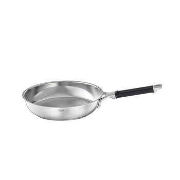 Rösle Keuken - Silence Pro Koekenpan Ø 28 cm - Roestvast Staal - Zilver