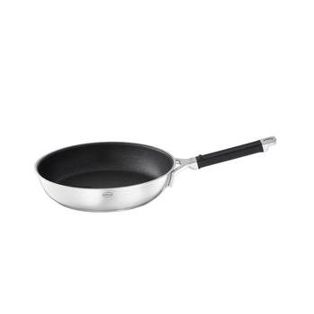 Rösle Keuken - Silence Pro Koekenpan Ø 28 cm ProResist - Roestvast Staal - Zilver