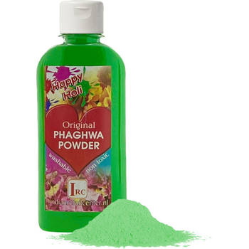 Holi Poeder - Festival Kleurenpoeder - Phaghwa Powder - In Spuitfles - Groen - 2 Stuks