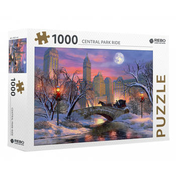 Rebo Productions legpuzzel Central Park Ride 1000 stukjes