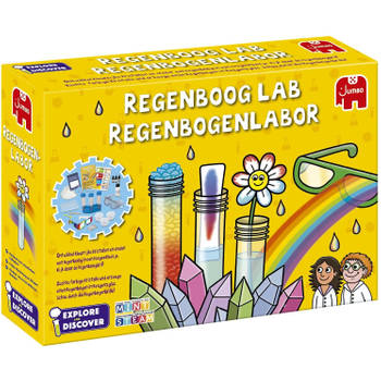 JUMBO experimenteerset Regenboog Lab junior 21-delig