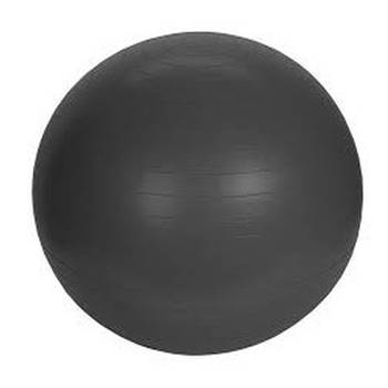 Zwarte sportbal/pilatesbal homegym artikelen - Fitnessballen