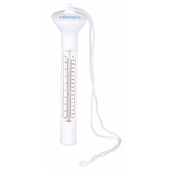 Witte zwembad thermometer - Zwembadonderhoud