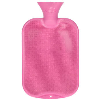 Warmtekruik roze roze paars 2 liter - Kruiken