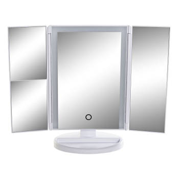 Badkamerspiegel / make-up spiegel met LED verlichting 34 x 11 x 28 - Make-up spiegeltjes