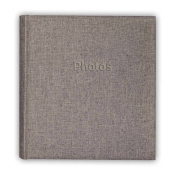 Fotoboek/fotoalbum met 30 paginas bruin 29 x 31 x 4 cm - Fotoalbums