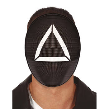 Verkleed masker game driehoek bekend van tv serie - Verkleedmaskers