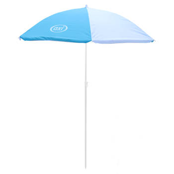 AXI Parasol ?125 cm voor kinderen in blauw & wit Compatibel met AXI picknicktafels, watertafels & zandbakken