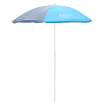 Blokker AXI Parasol ?125 cm voor kinderen in grijs & blauw Compatibel met AXI picknicktafels watertafels & zandbakken aanbieding