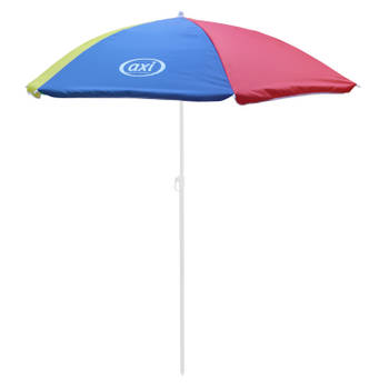 AXI Parasol ?125 cm voor kinderen in regenboog kleuren Compatibel met AXI picknicktafels, watertafels & zandbakken