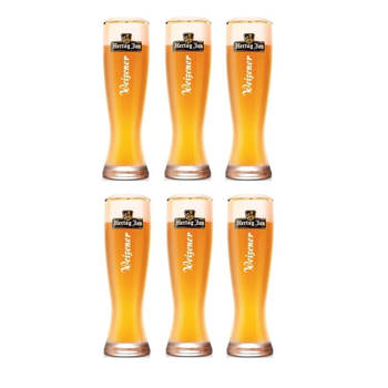 Hertog Jan Bierglazen Weizen - 500 ml - 6 stuks