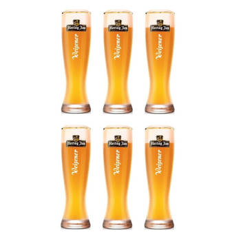 Hertog Jan Bierglazen Weizen - 300 ml - 6 stuks