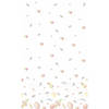 Pasen tafelkleed/tafellaken paaseieren wit/roze 138 x 220 cm - Feesttafelkleden