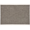 1x Rechthoekige placemats lurex bruin/goud kunststof 45 x 30 cm - Placemats