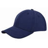 Benza luxe canvas sandwich Baseballcap - Donkerblauw