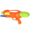 1x Waterpistolen/waterpistool oranje van 30 cm kinderspeelgoed - Waterpistolen
