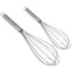 Set van 2x gardes/kloppers RVS met ophangoog 25 en 30 cm - Keuken gardes