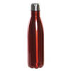 RVS thermos waterfles/drinkfles rood met schroefdop 500 ml - Thermosflessen