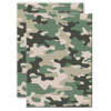 Set van 2x stuks camouflage/legerprint luxe schrift/notitieboek groen gelinieerd A5 formaat - Notitieboek
