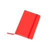 Notitieblokje harde kaft rood 9 x 14 cm - Notitieboek