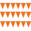 3x stuks oranje vlaggenlijn 5 meter - Vlaggenlijnen