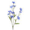 Kunstbloemen Korenbloem/centaurea cyanus takken paars 55 cm - Kunstbloemen