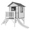 AXI Speelhuis Beach Lodge XL Wit met witte glijbaan Speelhuis op palen met veranda gemaakt van FSC hout