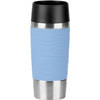 Emsa Thermosbeker Travel Mug Waves Blauw 360 ml