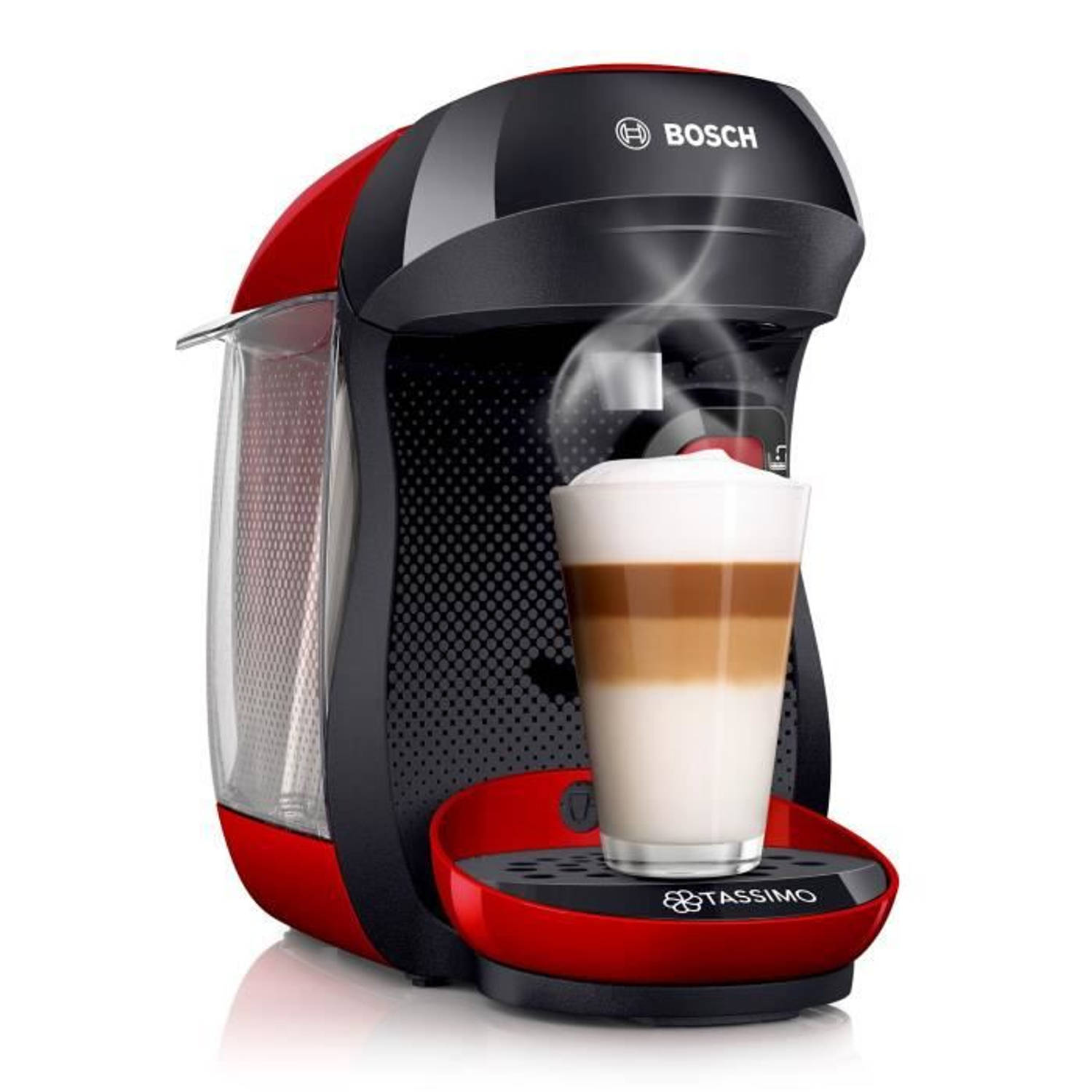 duidelijk Persoonlijk Reciteren Bosch - Tassimo - T10 Happy - Rood en antraciet koffiemachine voor meerdere  dranken | Blokker