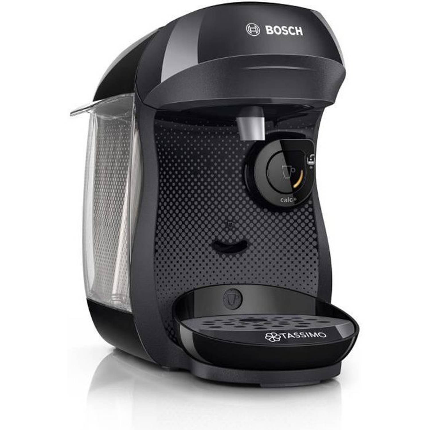 Bosch TAS1002N Tassimo Happy koffiemachine voor meerdere dranken - T-Disc - Automatische uitschakeling - Zwart