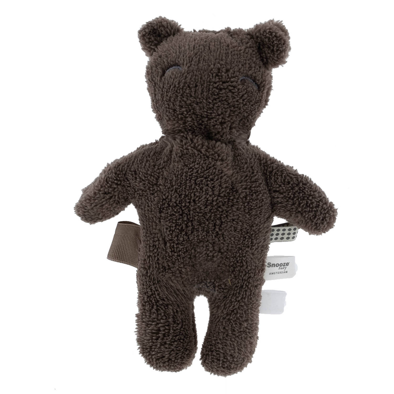 Snoozebaby knuffelbeertje Billy Bear - 100% gerecycled materiaal - Bear Brown bruin