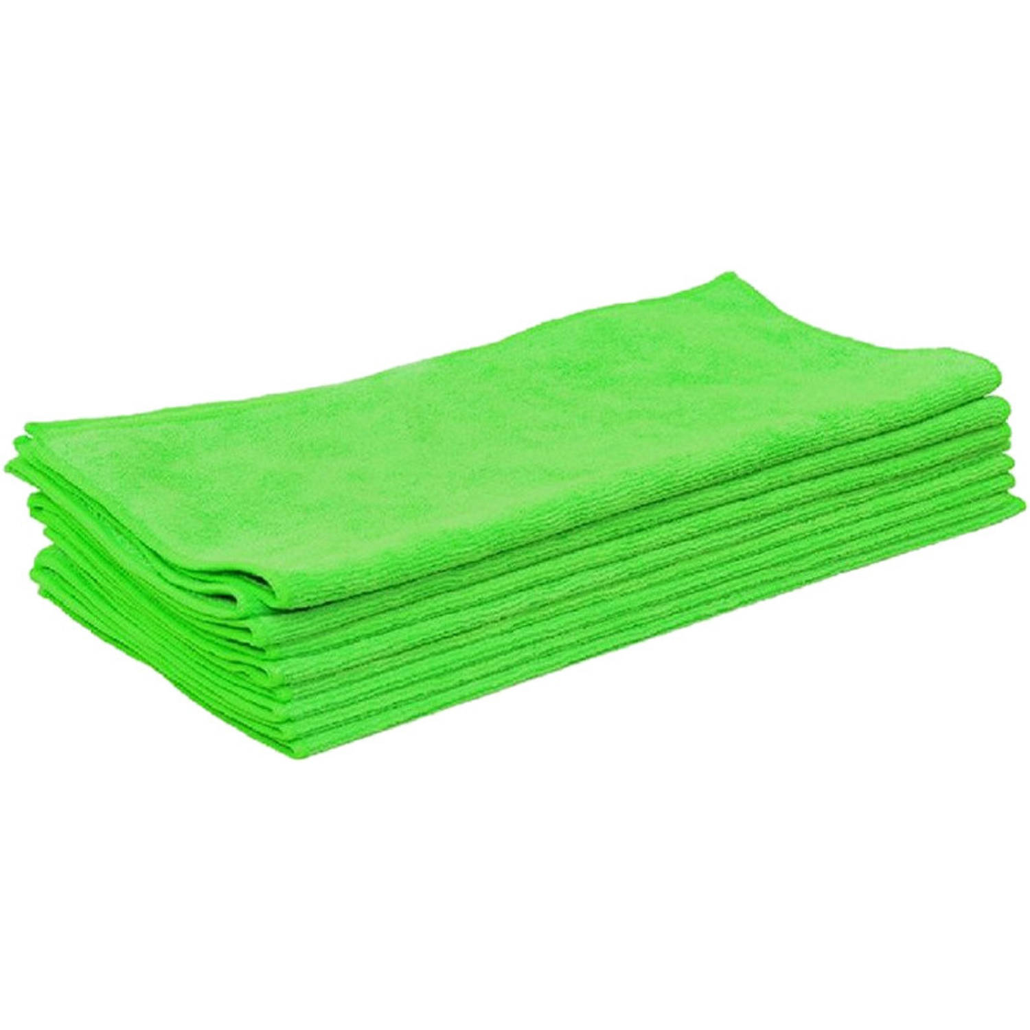 Martin Cox Microvezeldoek Heavy Duty 40 X 40 Cm Groen 10 Stuks