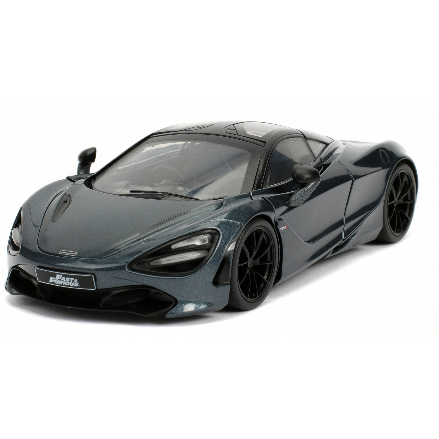 JADA auto Fast & Furious Shaw&apos;s McLaren 720S 1:24 die-cast zwart
