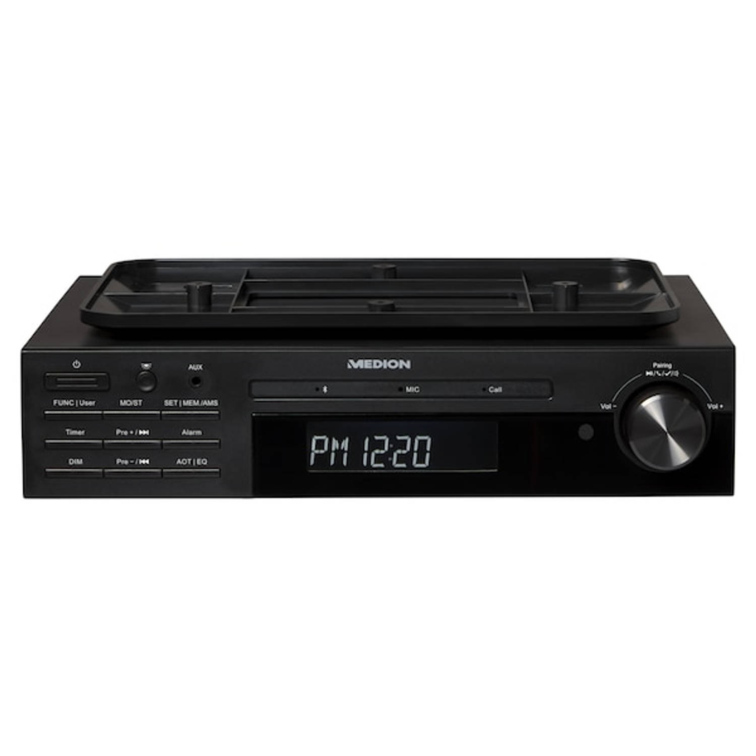 Medion E66567 - Radio - Bluetooth - Kookwekker - FM - Zwart