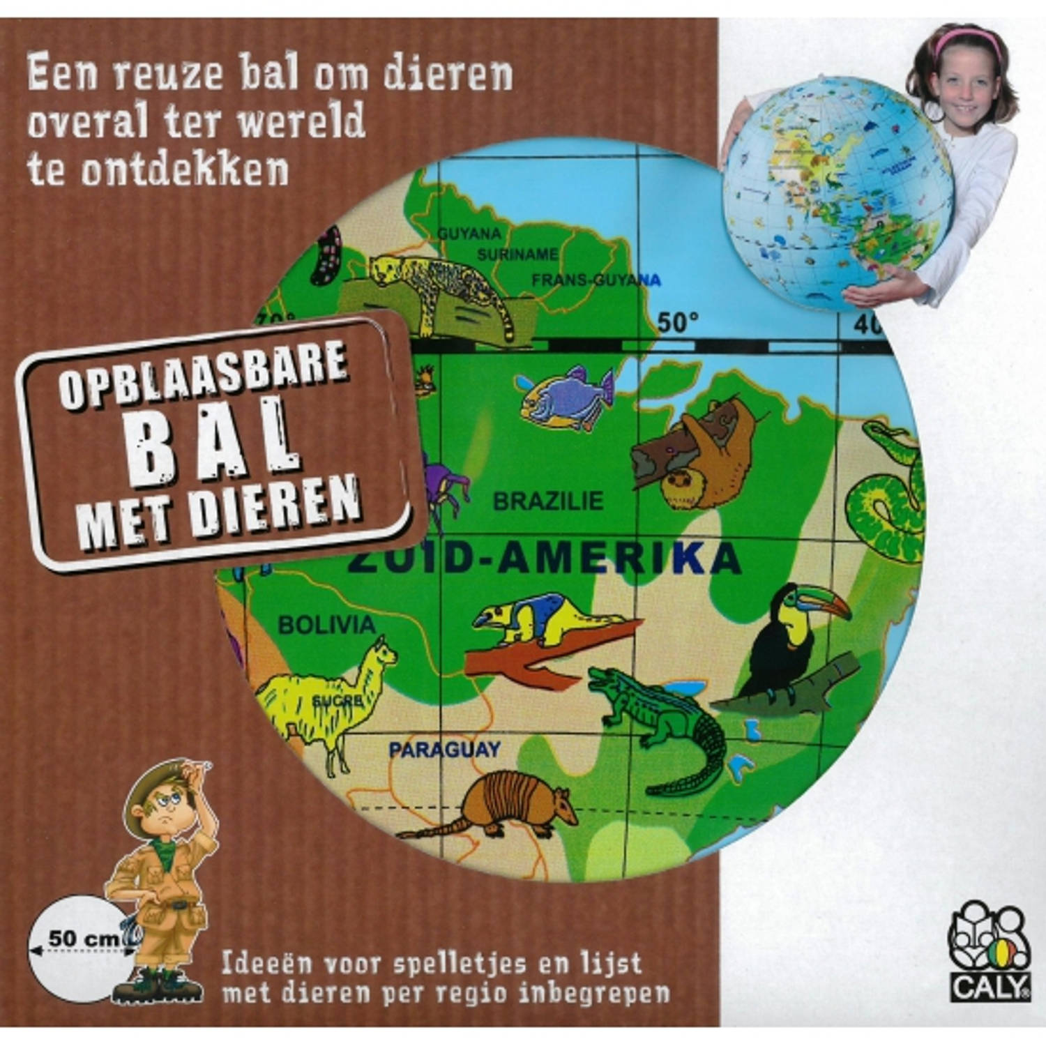 Inflatable Globe Animals u 50 NL