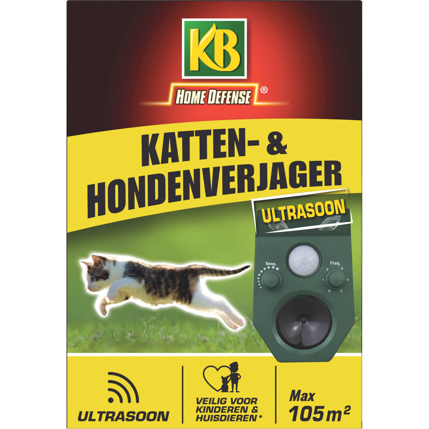 blauwe vinvis zuurstof microscopisch KB Home Defense KB Katten- & Hondenverjager | Blokker