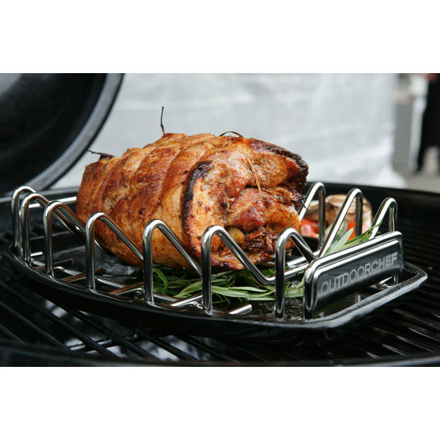 Outdoor Chef - BBQ Accessoire Universeel Rek - Aluminium - Zilver