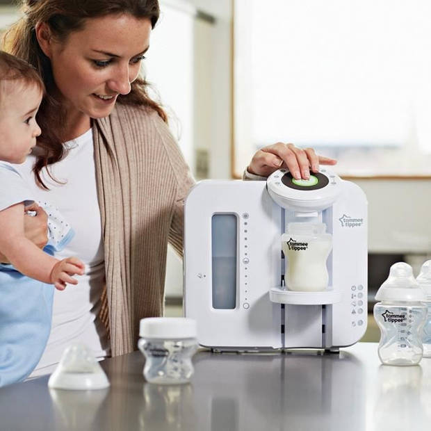 TOMMEE TIPPEE Perfect Prep - flesvoorbereiding - nieuwe hotshot-functie - wit