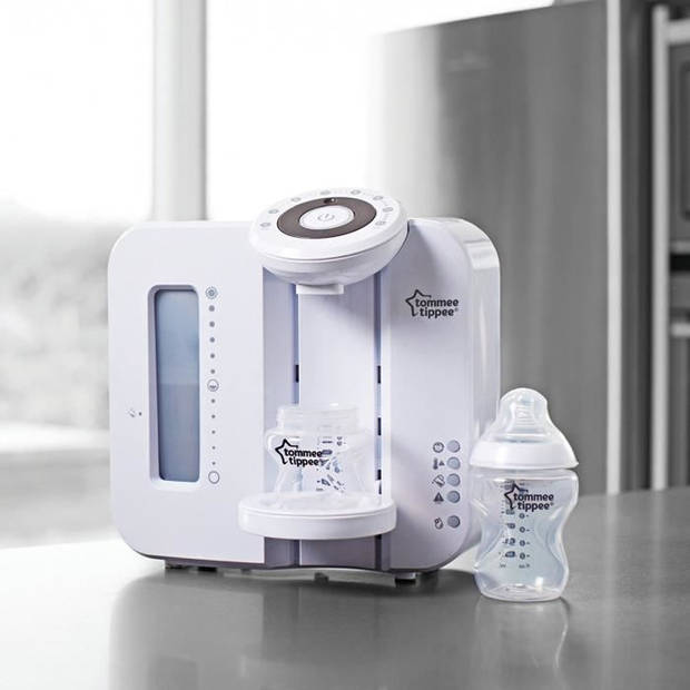 TOMMEE TIPPEE Perfect Prep - flesvoorbereiding - nieuwe hotshot-functie - wit