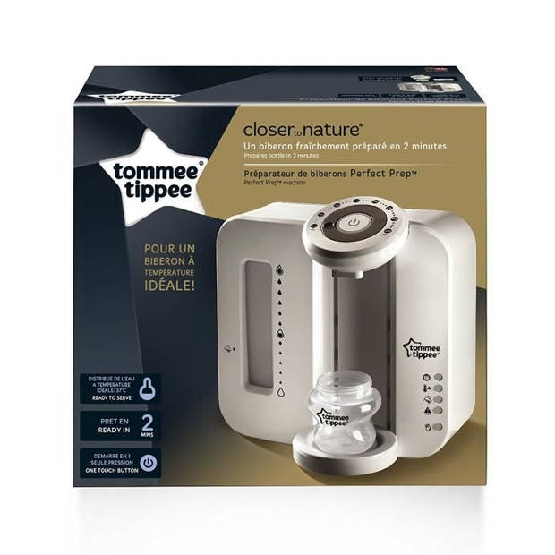 TOMMEE TIPPEE Perfect Prep - flesvoorbereiding - nieuwe hotshot-functie - wit