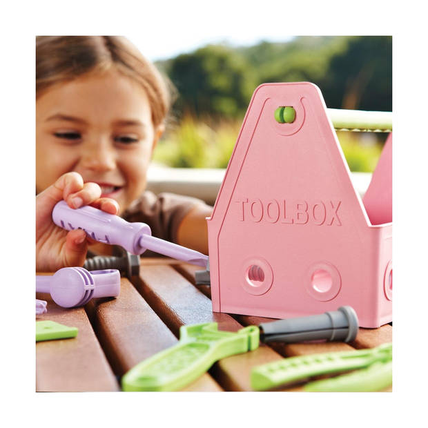 Green Toys - Gereedschapskist Roze