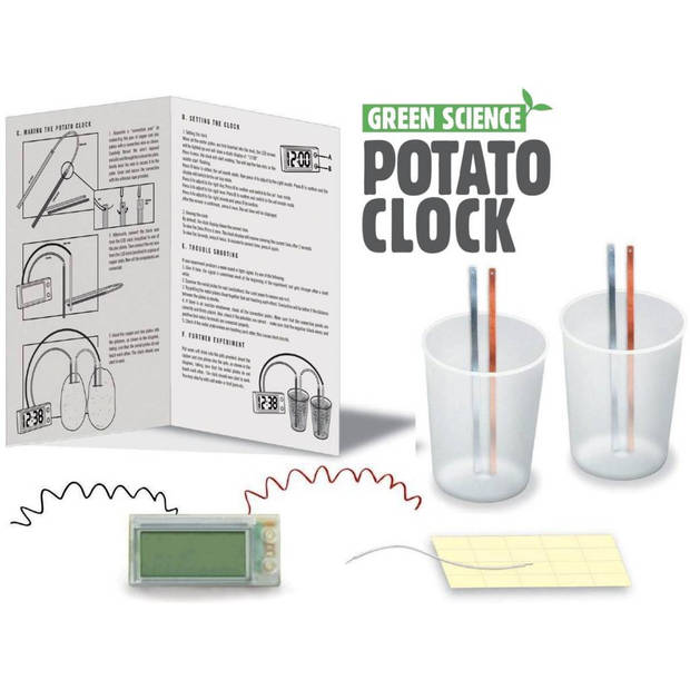 4M Kidzlabs GREEN SCIENCE: potato clock 