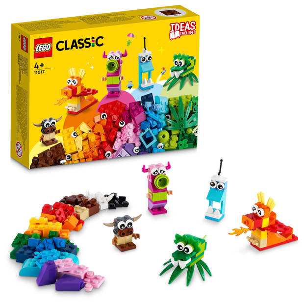 LEGO Classic Creatieve Monsters Bouwsteenset 11017 Blokken