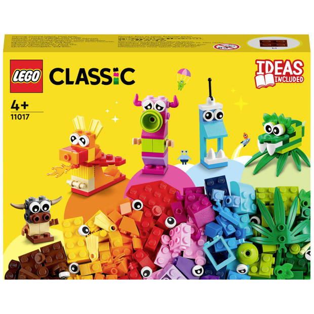 LEGO Classic Creatieve Monsters Bouwsteenset 11017 Blokken