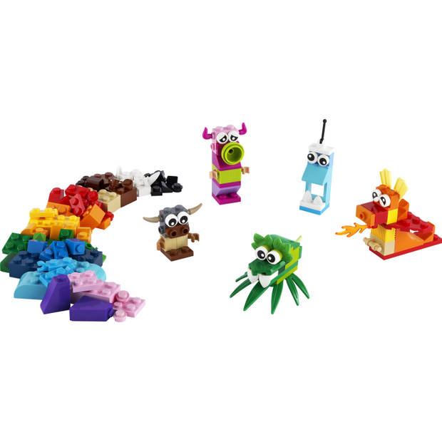 LEGO Classic Creatieve Monsters Bouwsteenset 11017 Blokken