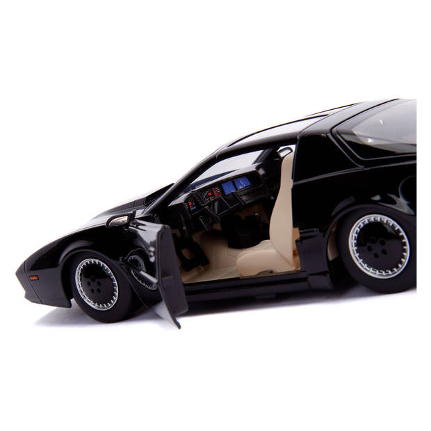 JADA auto Knight Rider Kitt Pontiac Trans AM 1:24 die-cast zwart