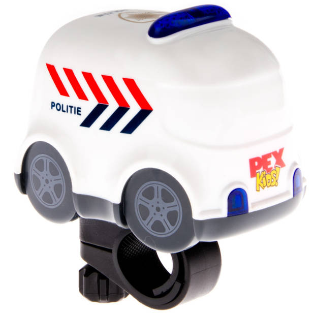 Pexkids toeter politieauto Finn junior wit